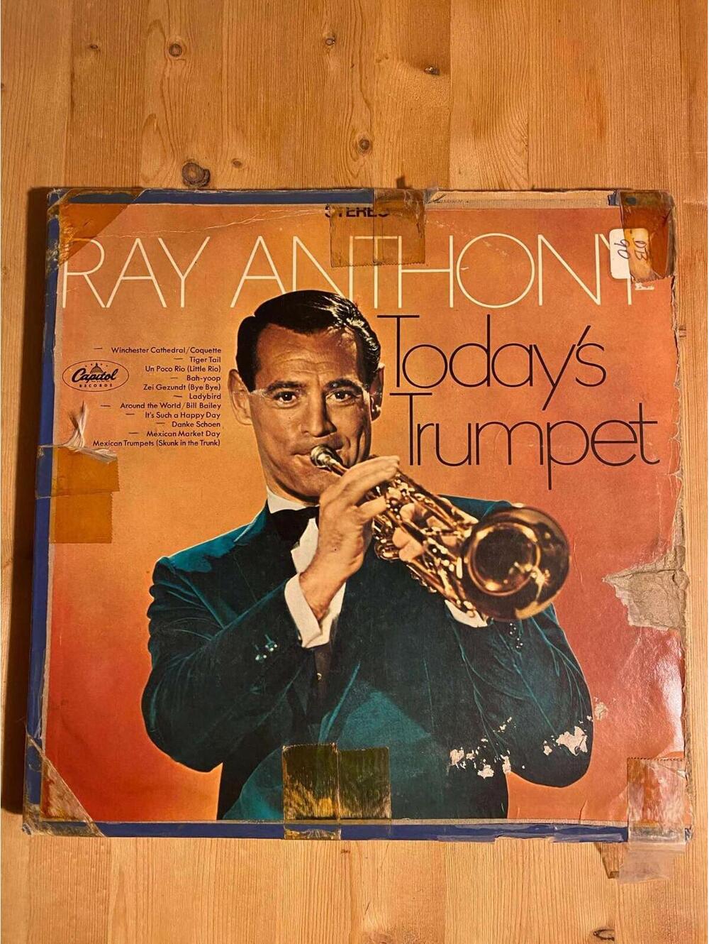 Ray Anthony – Today's Trumpeet Vintage 33rpm VG+ AB28